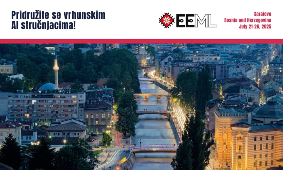 EEML 2025: Pridružite se vrhunskim AI stručnjacima!